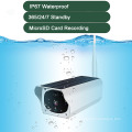 Солнечные камеры видеонаблюдения Wi-Fi Беспроводная IP-камера пуля Открытый водонепроницаемый IP66